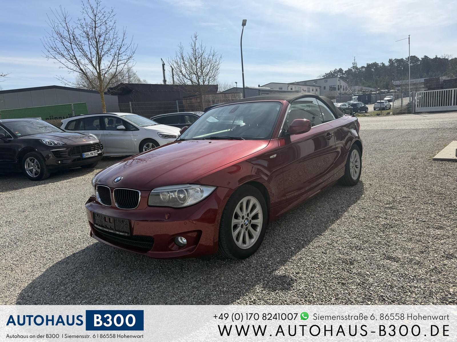 BMW 118d Cabrio Automatik*LEDER*BI XENON*