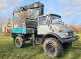 Unimog 416 - 109PS 80KW mit Hiab Kran 650
