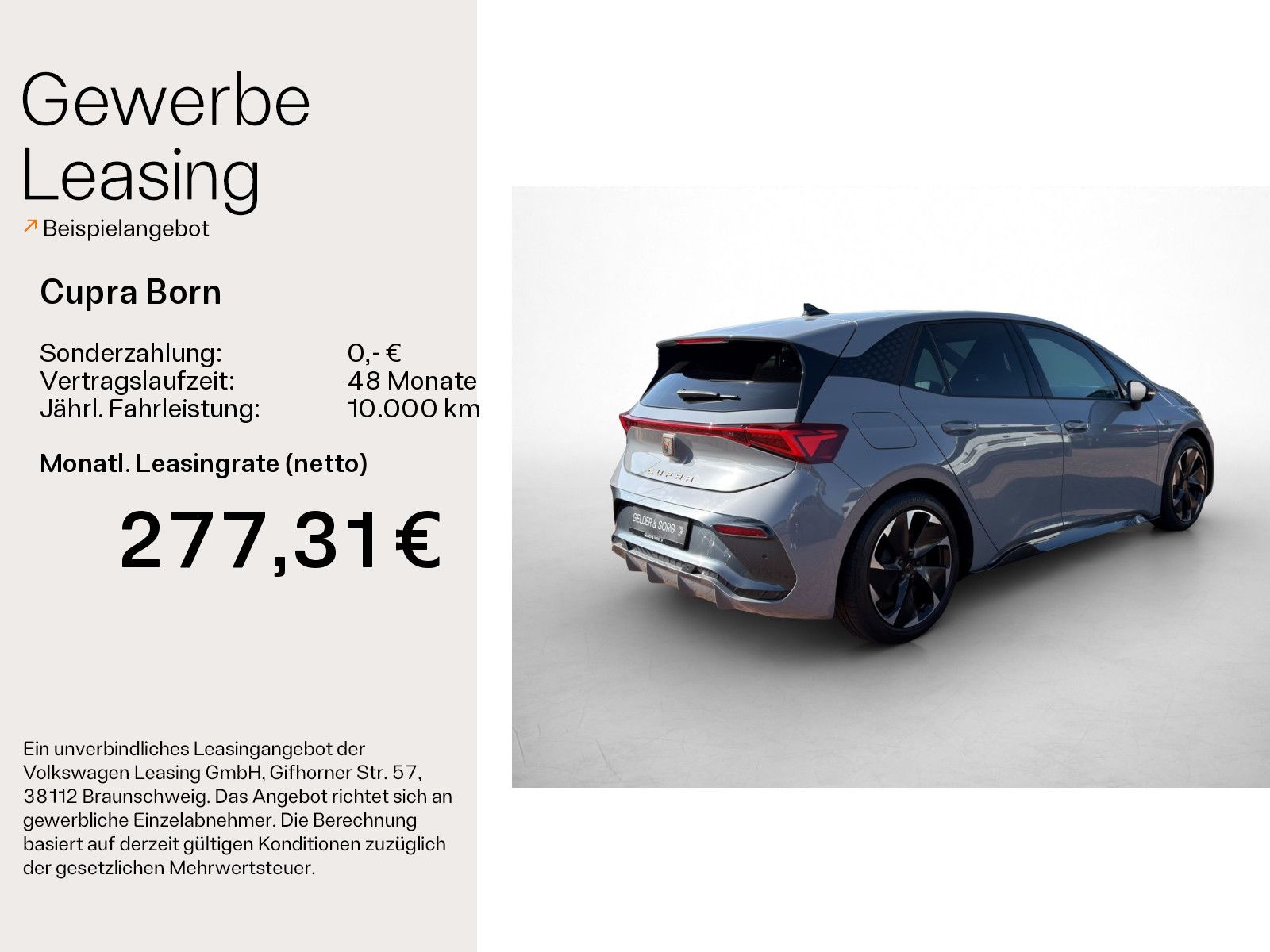 Cupra Born 62kWh*RFK*Shz*19Z*NAVI*LED*Garantie2029 imagem 2