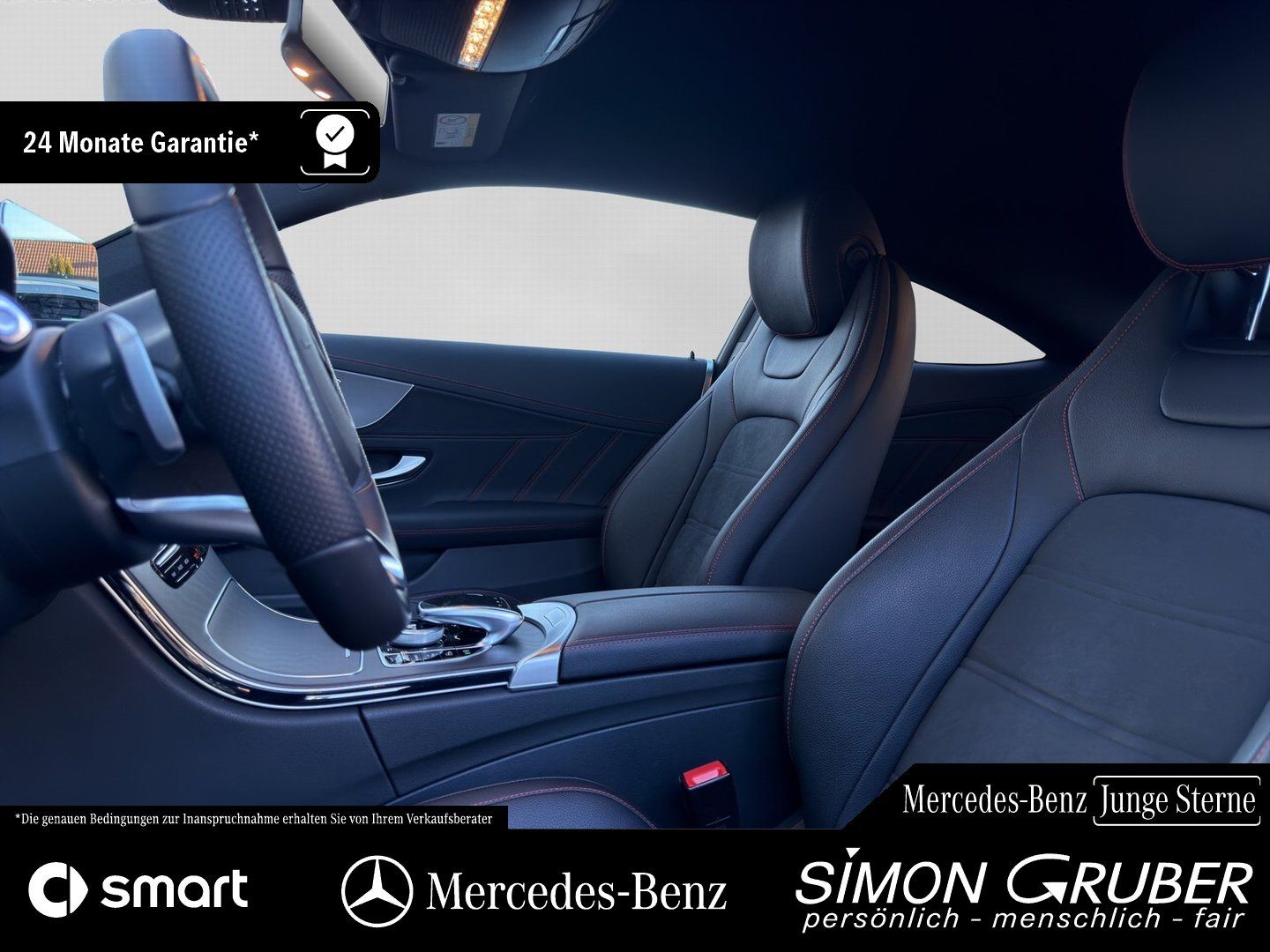 Fahrzeugabbildung Mercedes-Benz C 180 Coupé 2*AMG PLUS Night AHK SHZ LED Kamera