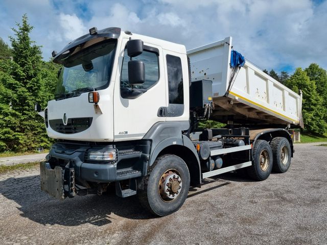 Renault KERAX 460 6x6 EU5  kipper