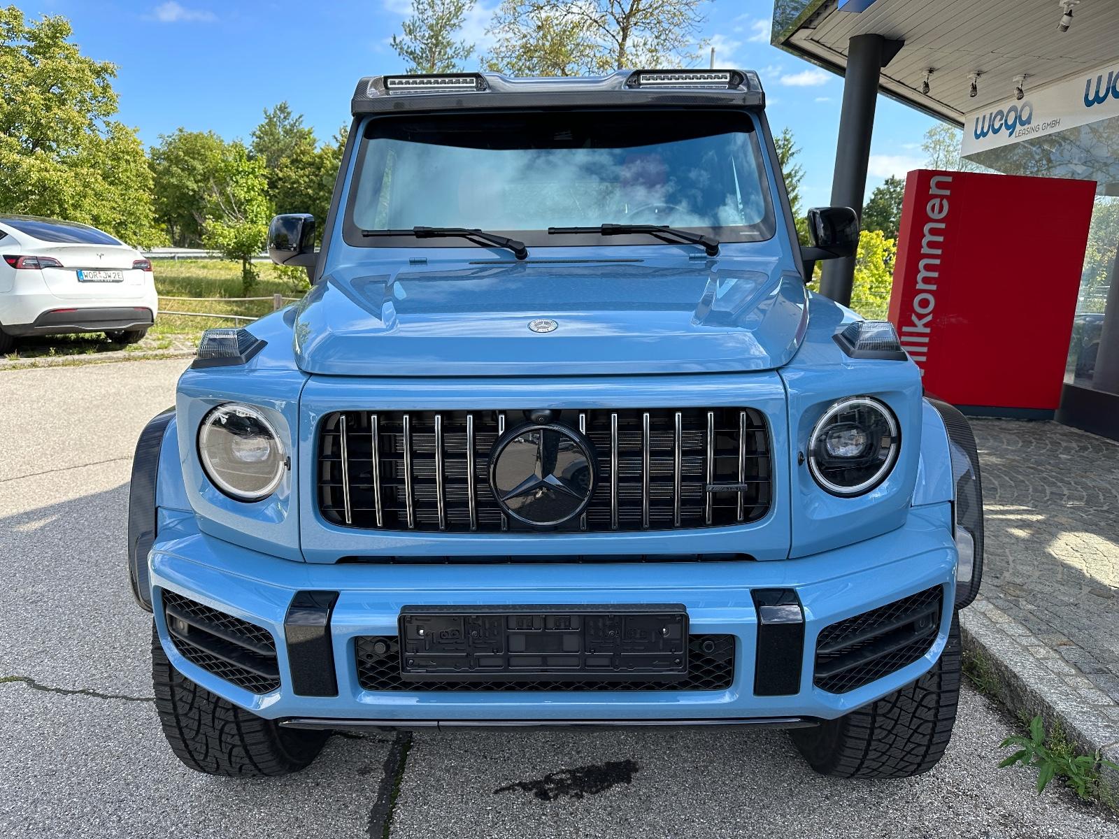 Mercedes-Benz G 63 AMG 4x4/Vintage Blue/Classic Red/Carbon... – 3
