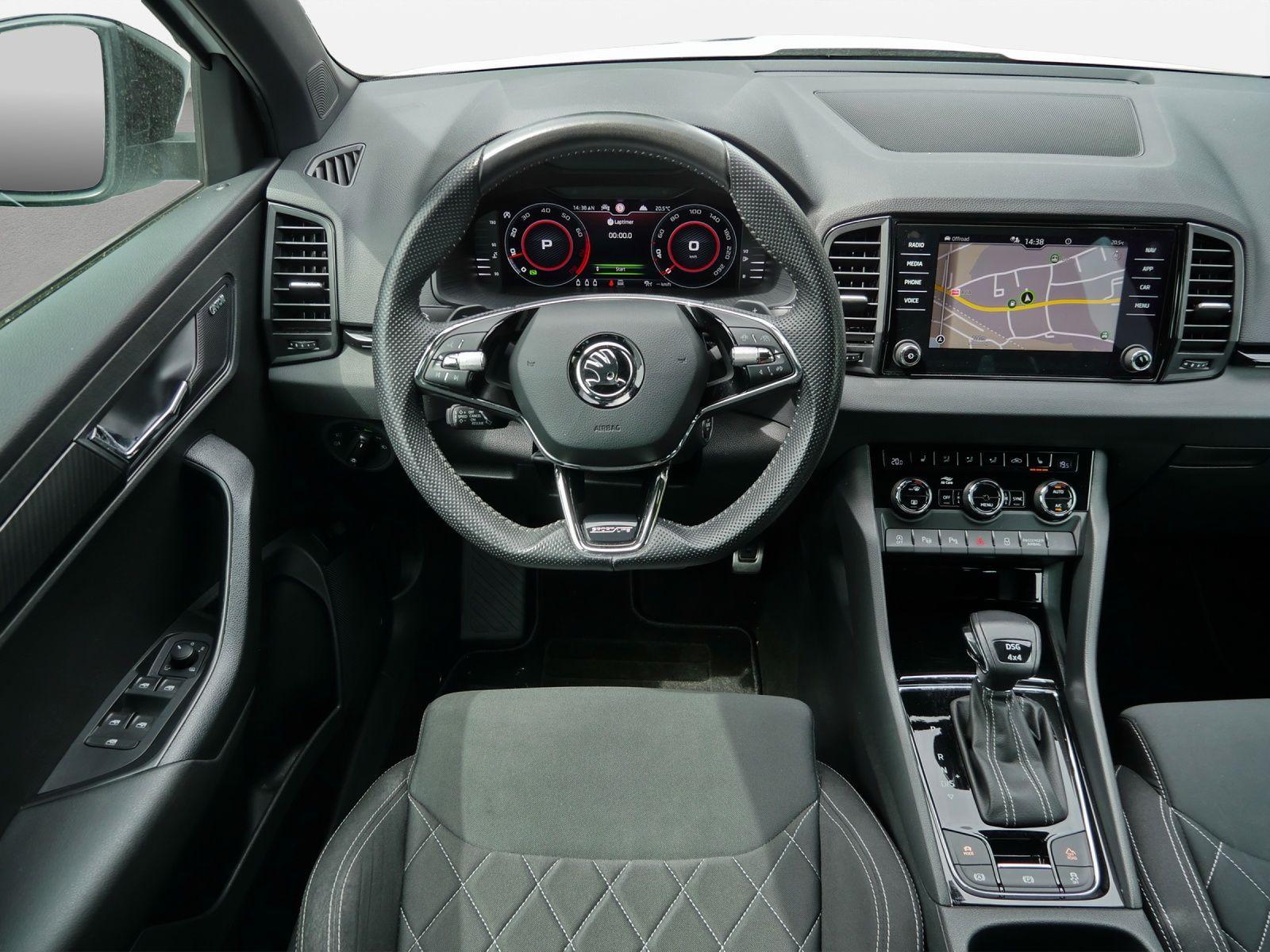 Skoda Karoq Sportline 2.0 TSI 4x4 NAVI RFK ACC DCC, миниатюра 8