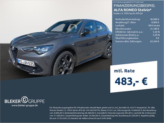 Alfa Romeo Stelvio 2.2 JTDM Sprint AT8 Q4