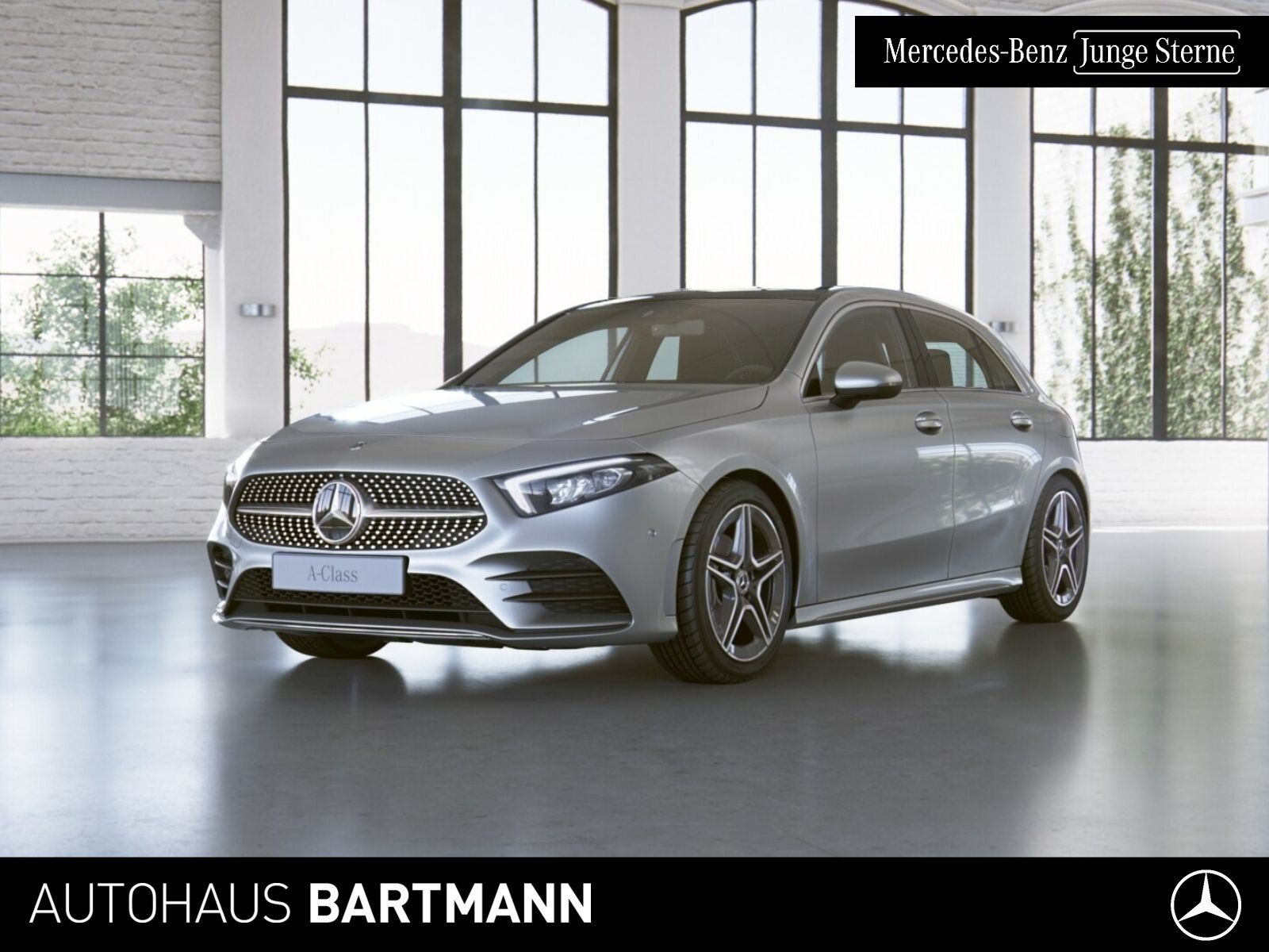Mercedes-Benz A 200 Kompaktlimousine AMG Line Navi Pano.-Dach