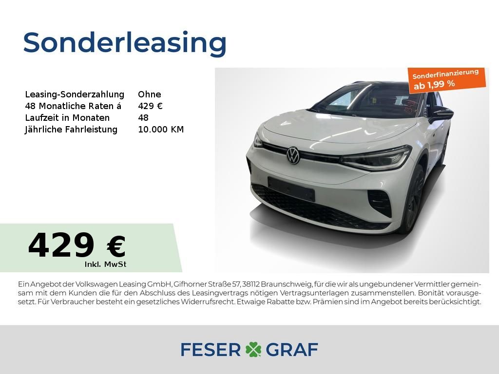 Volkswagen ID.4 GTX 4M AHK Alu 21" Matrix Navi Wärmep. 360°