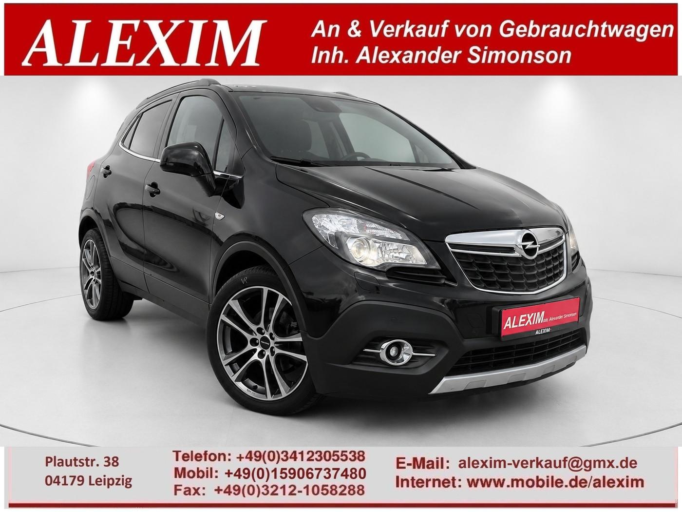 Opel Mokka/4x4/Teilleder/Navi/AHK/Scheckheft/1.Hand