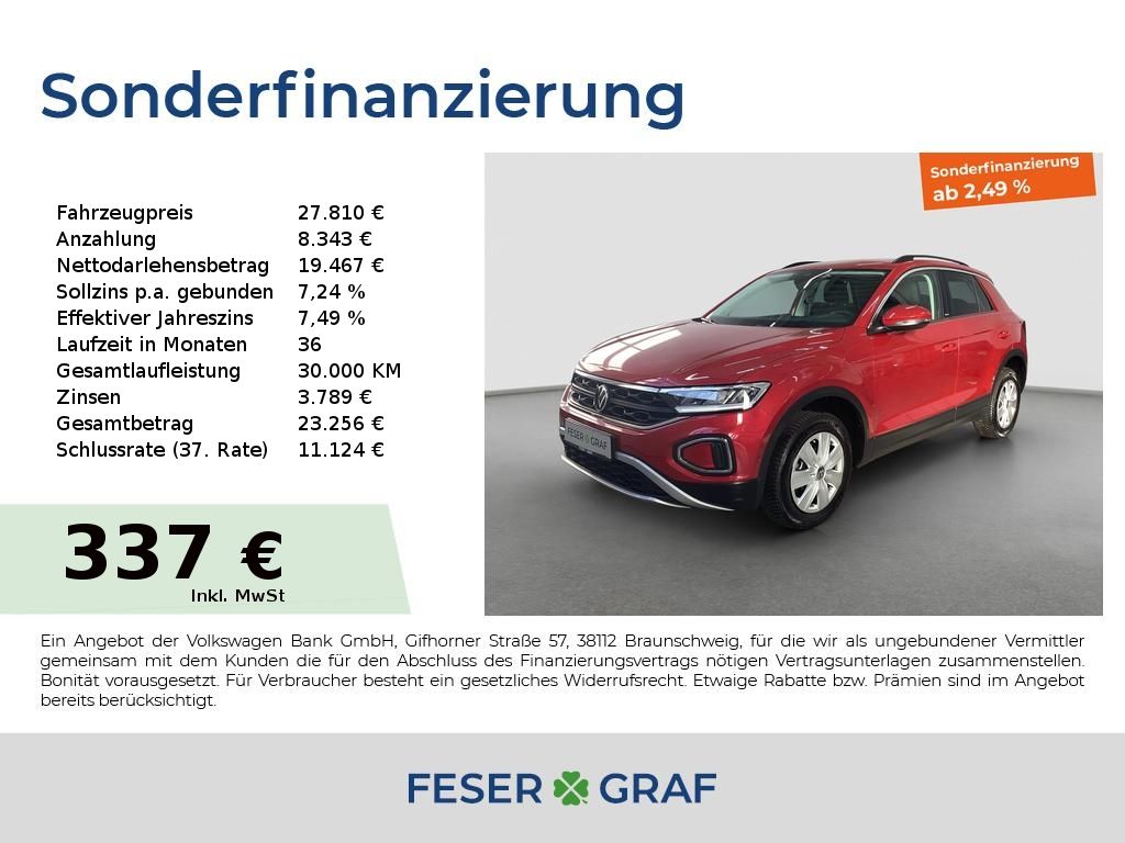 T-Roc MOVE 1.5 TSI DSG RFK Stdhz. Navi SHZ