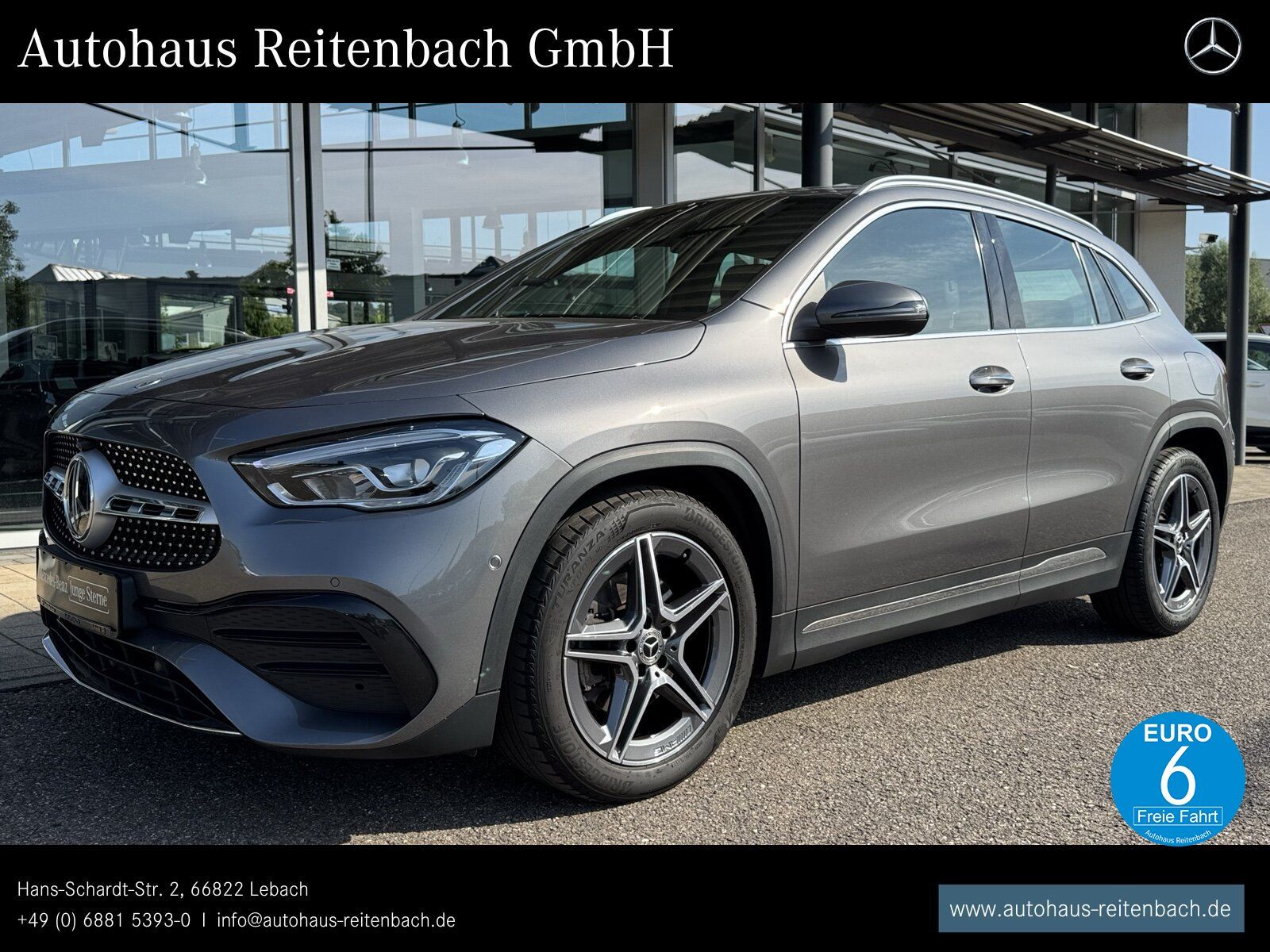 MERCEDES-BENZ GLA220d 4M AMG+DISTR+TOTW KAMER+LED+EASYP+KEYLES