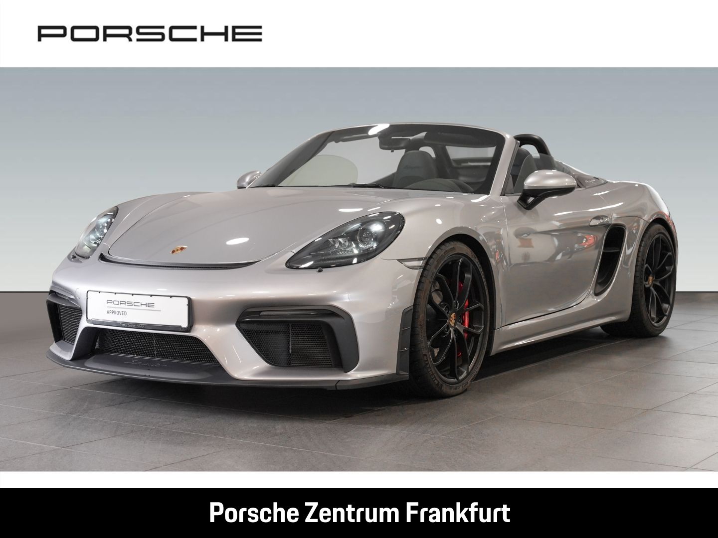 PORSCHE 718 Spyder Sportabgas Sportsitze nur 21.000 km