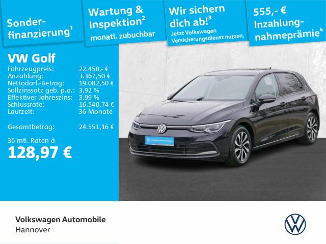Volkswagen Golf VIII Active 2.0 TDI DSG Navi LED AHK HUD Di