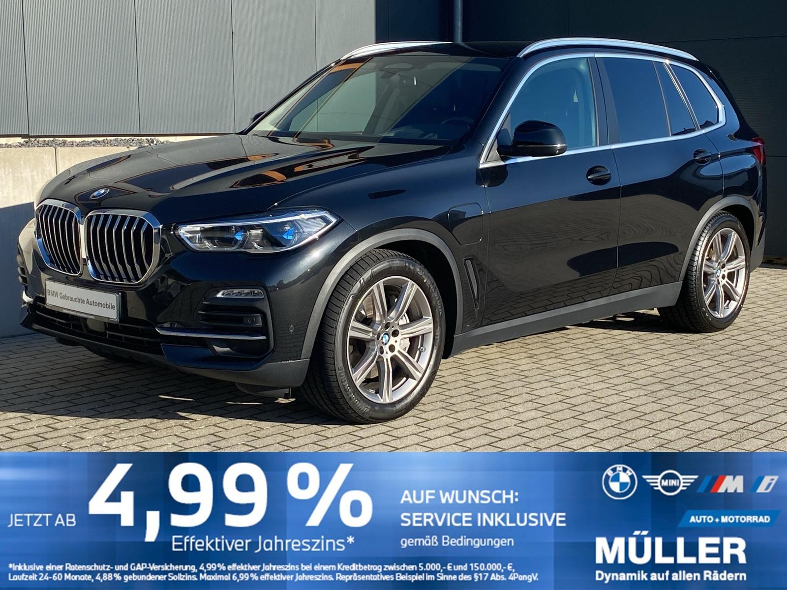 BMW X5 xDrive45e AHK/LASER/LUFT/HUD/ACC/360/K-ZUG