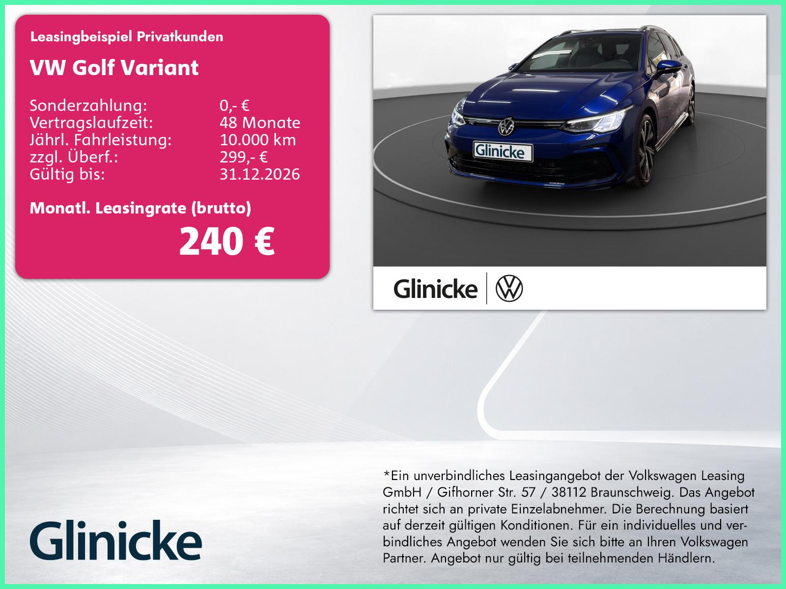 Volkswagen Golf VIII Variant 1.5 TSI R-Line LED LM 18" Navi