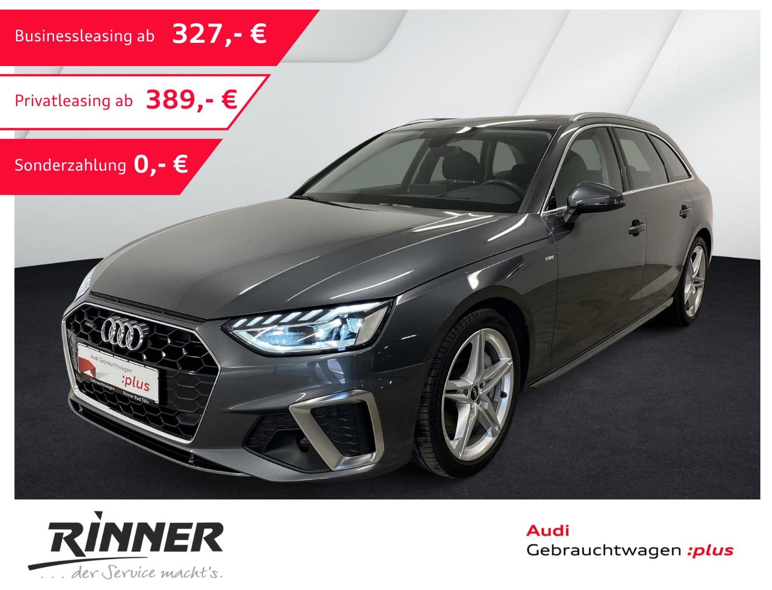 Audi A4 Avant 50 TDI quattro S line+LED+Pano+HUD+Lane