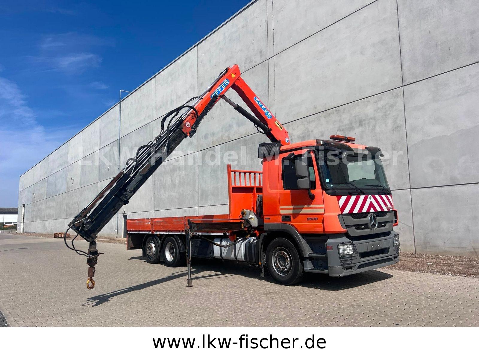 Mercedes-Benz Actros 2536 Effer Kran 115S3 E5 Automatik Klima