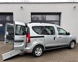 Dacia Dokker Behindertengerecht Rollstuhlrampe 3+1 - silberne Dacia Dokker