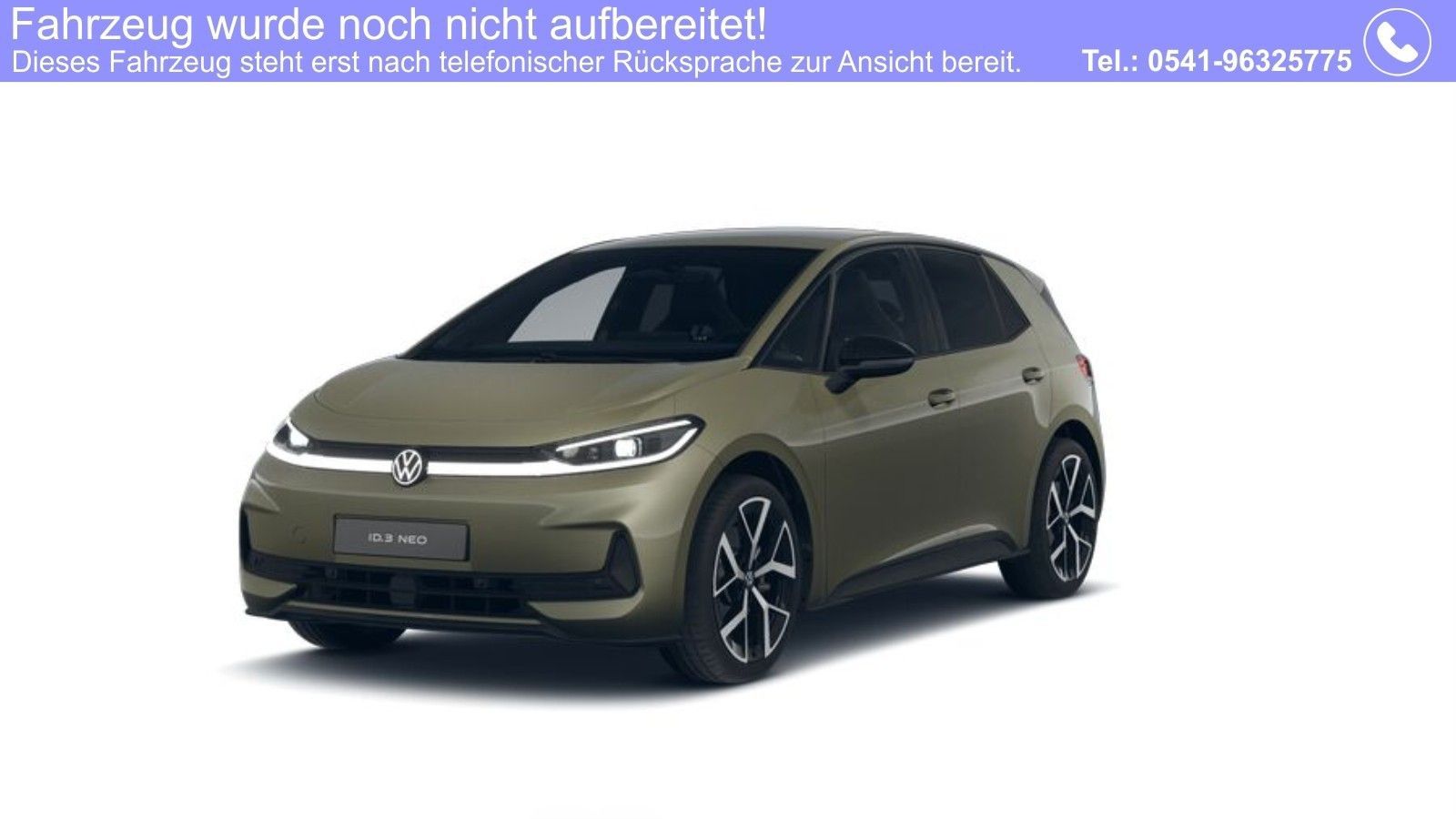 Volkswagen ID.3 NEO STYLE 58 KWH 1-GANG-AUTOMATIK Bluetooth