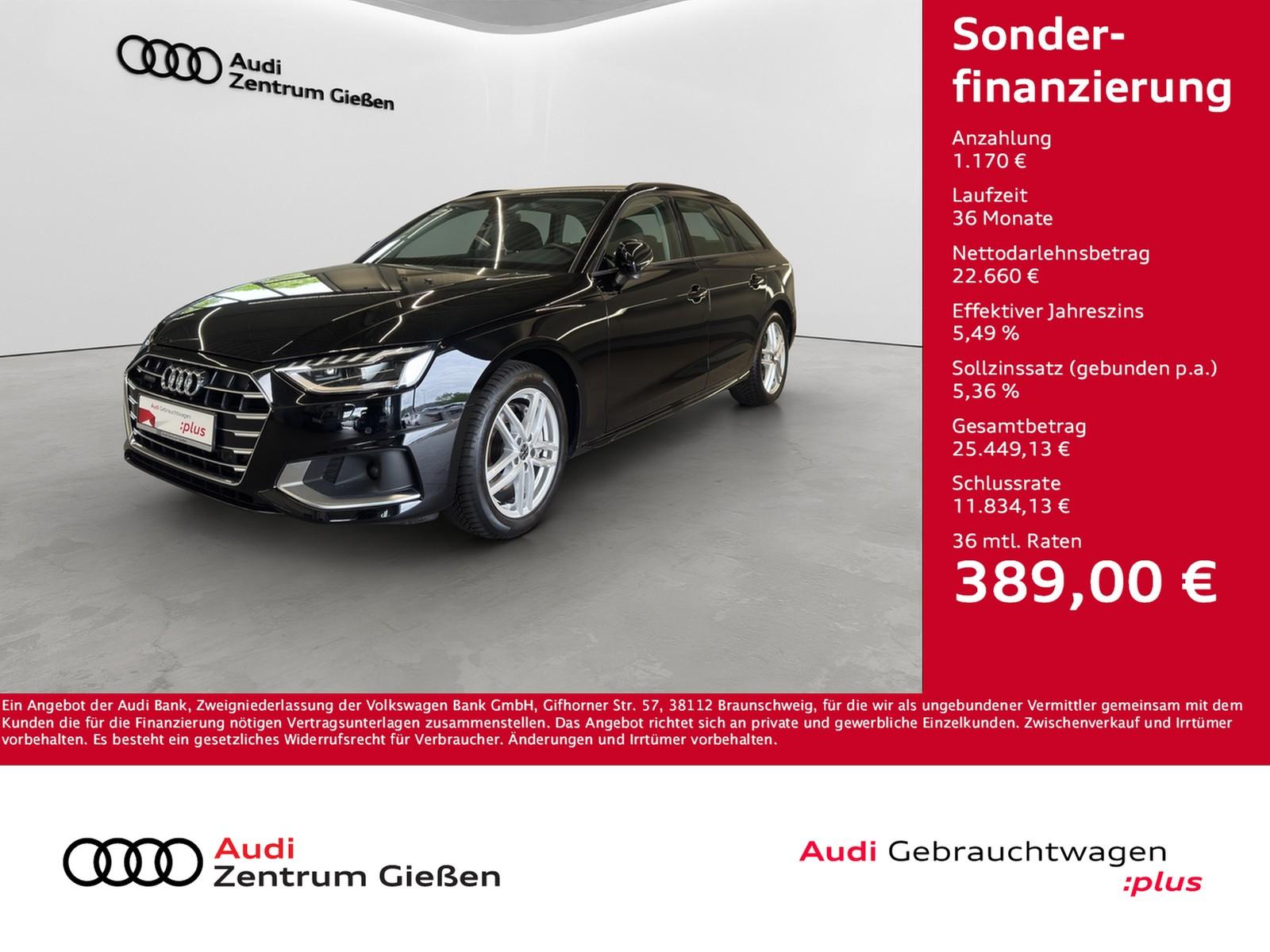 Audi A4 Avant 40 TDI quattro advanced Matrix-LED ACC 