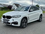 BMW X6 Baureihe X6 M50 d+Vollausstattung+Pano+Cam+ - BMW X6 mit Diesel-Antrieb: Weiß, Leder