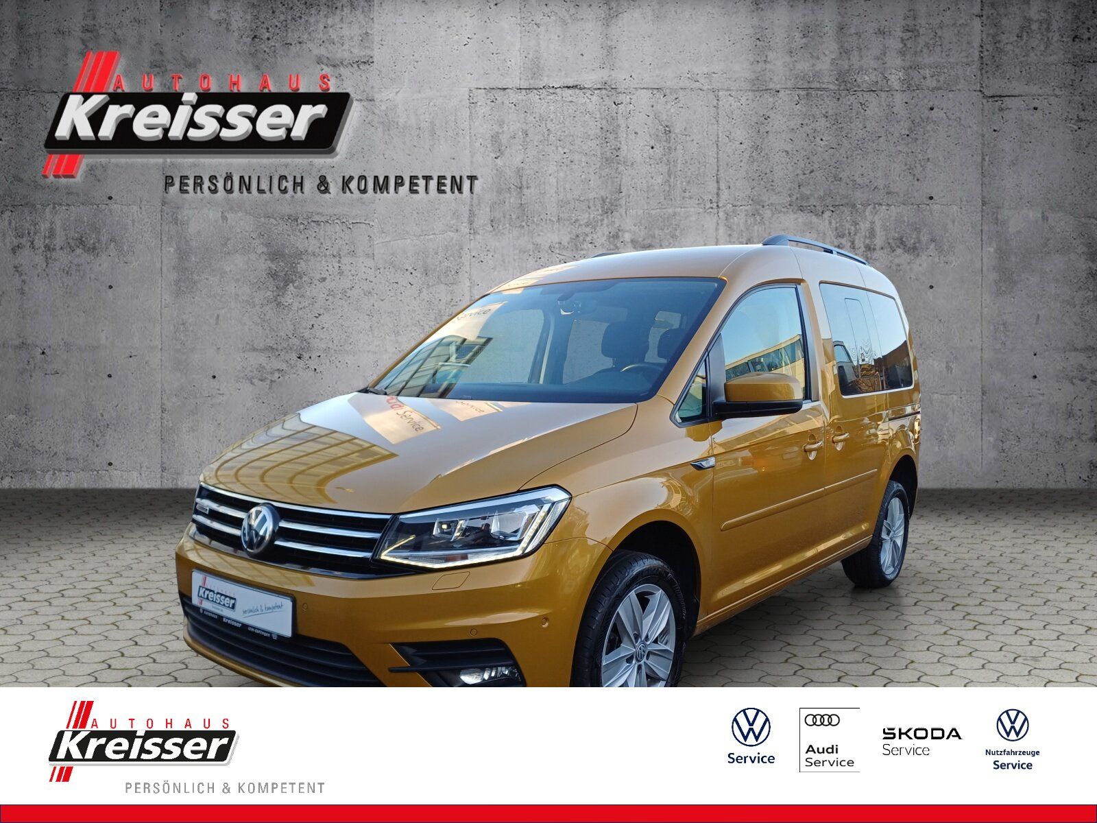 VW Caddy 4Motion 2.0 TDI Comfortline SHZ/NAVI/KLIMA