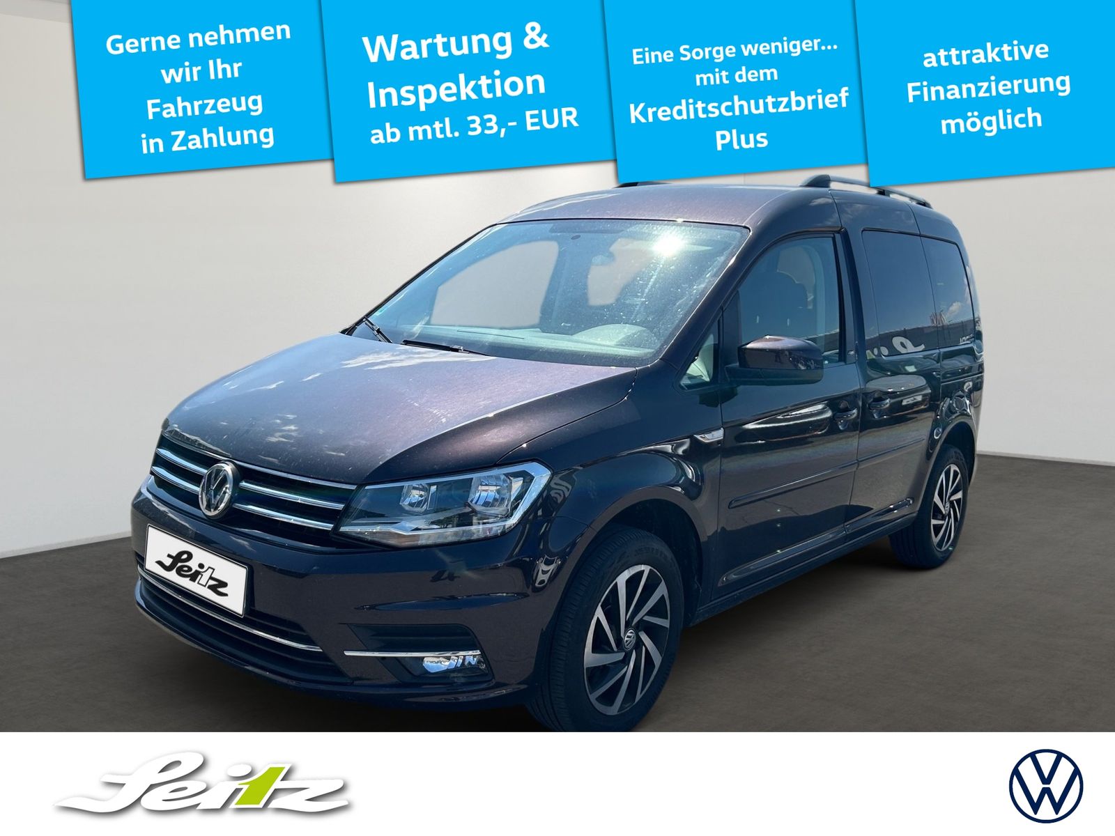 VW Caddy 2.0 TDI KR Join *AHK*PARKSENSOR*SITZHZG*
