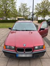 BMW E36 316i Weinrot 3 C Originalzustand B... - BMW 316 Limousine 316i e36 mit Benzin-Antrieb
