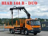 Mercedes-Benz ATEGO 1324 * HIAB 144 B - DUO + Bohrgerät * TOP - Mercedes-Benz Hiab