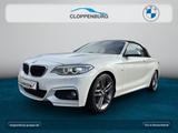 BMW 220d Cabrio M Sportpaket Navi+E.Sitze Memo.+SHZ - BMW 2er Reihe in Bremen
