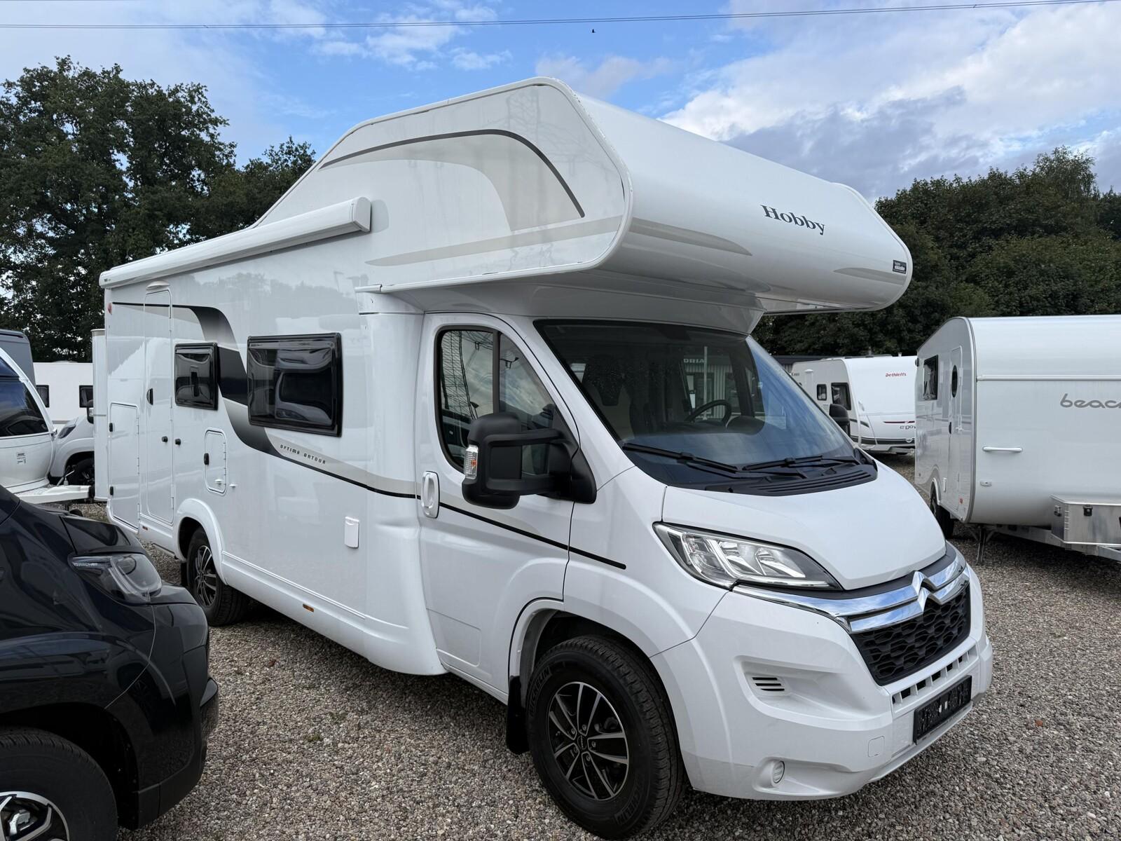 Hobby Optima OnTour Alkoven A70 GFM *165 PS *4 t. *SAT