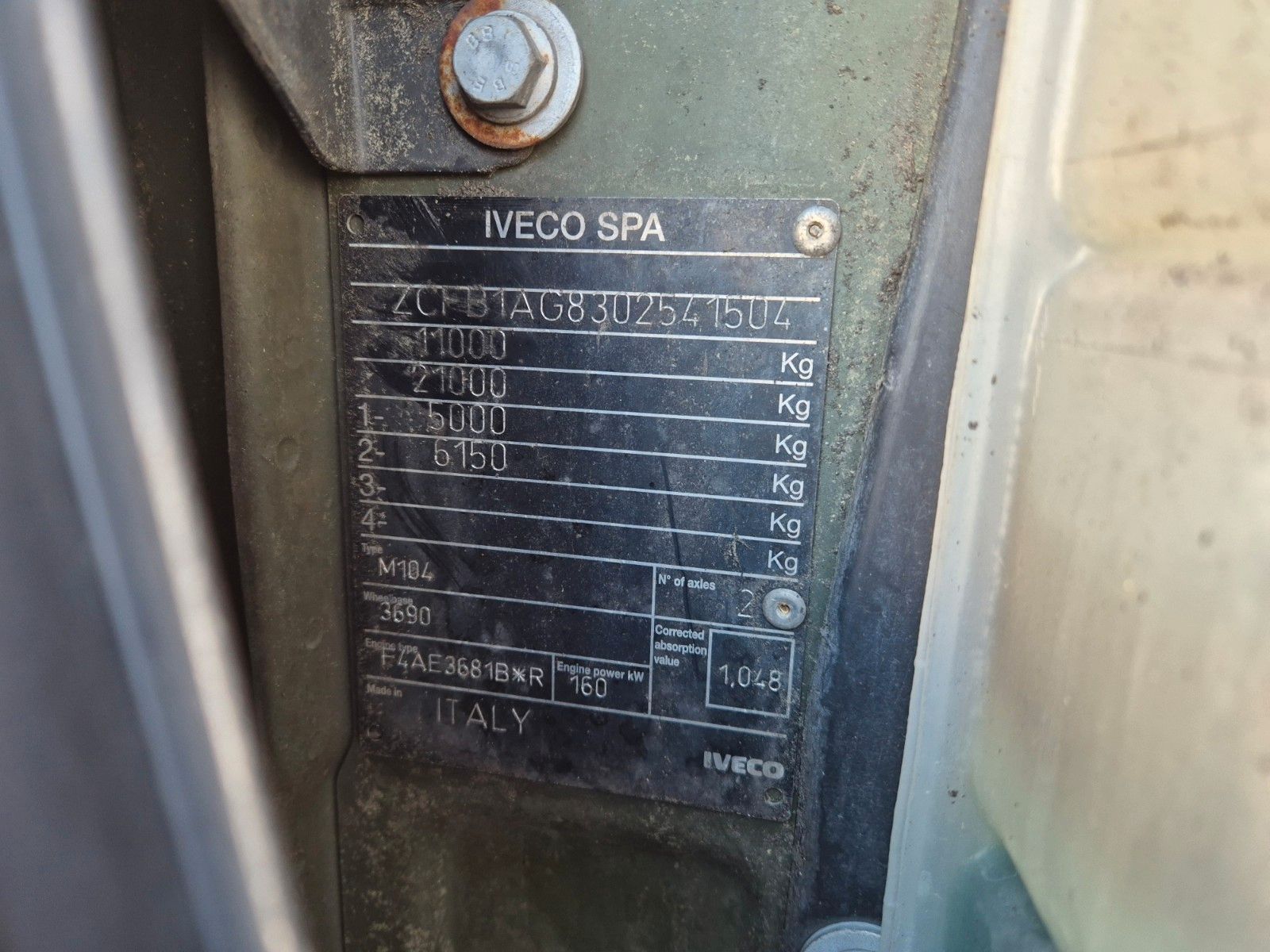 Fahrzeugabbildung Iveco Eurocargo 100E22 4x4 Pritsche