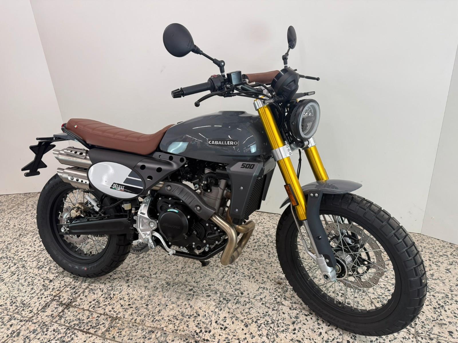 Fantic Caballero 500 Scrambler Deluxe Mod. 2026 !!!