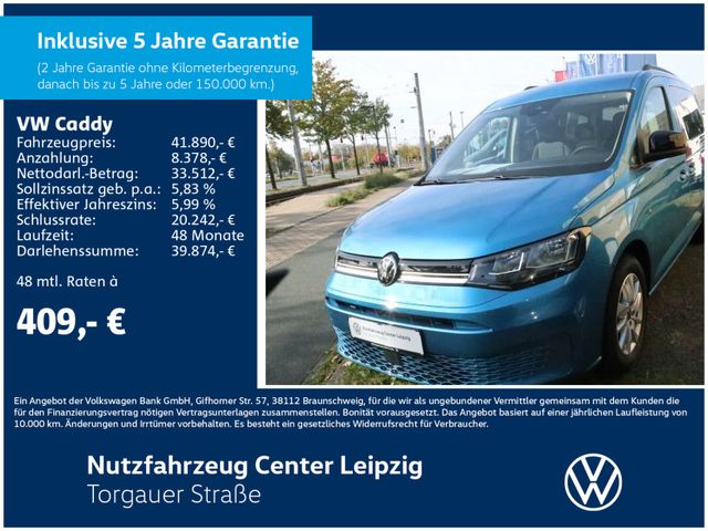 Volkswagen Caddy Life 5-Sitzer 2.0 l 90 kW TDI DSG*ACC*AGR