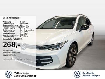 Volkswagen Leasingangebot: Volkswagen Golf VIII Variant 2.0 TDI DSG Life Goal 360 ACC