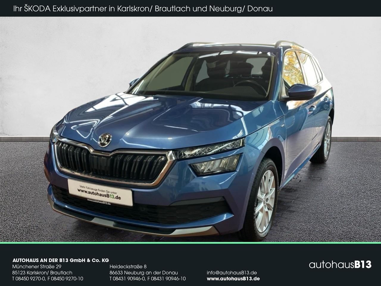 Skoda Kamiq Clever 1.0 TSI AHK+PDC+LED+NAVI+KAMERA+BT