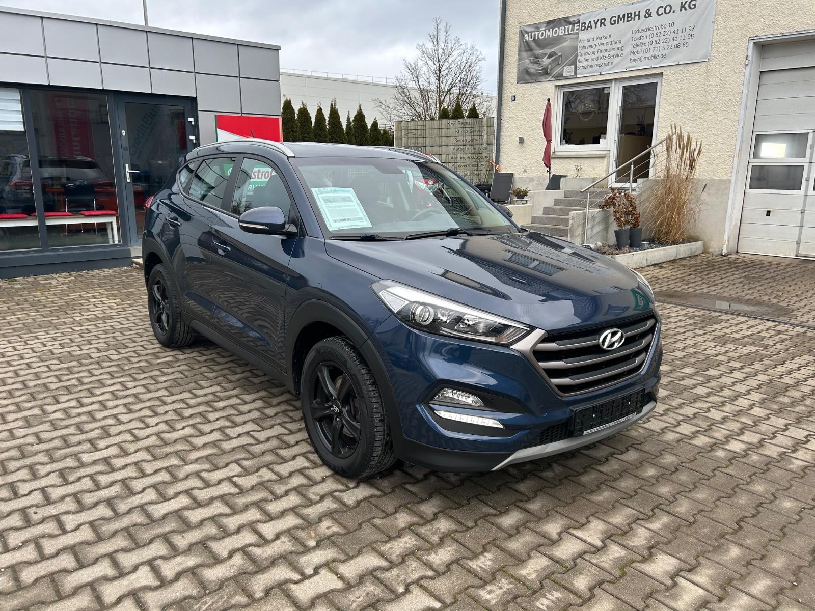 Hyundai Tucson blue Trend 2WD Winterpaket