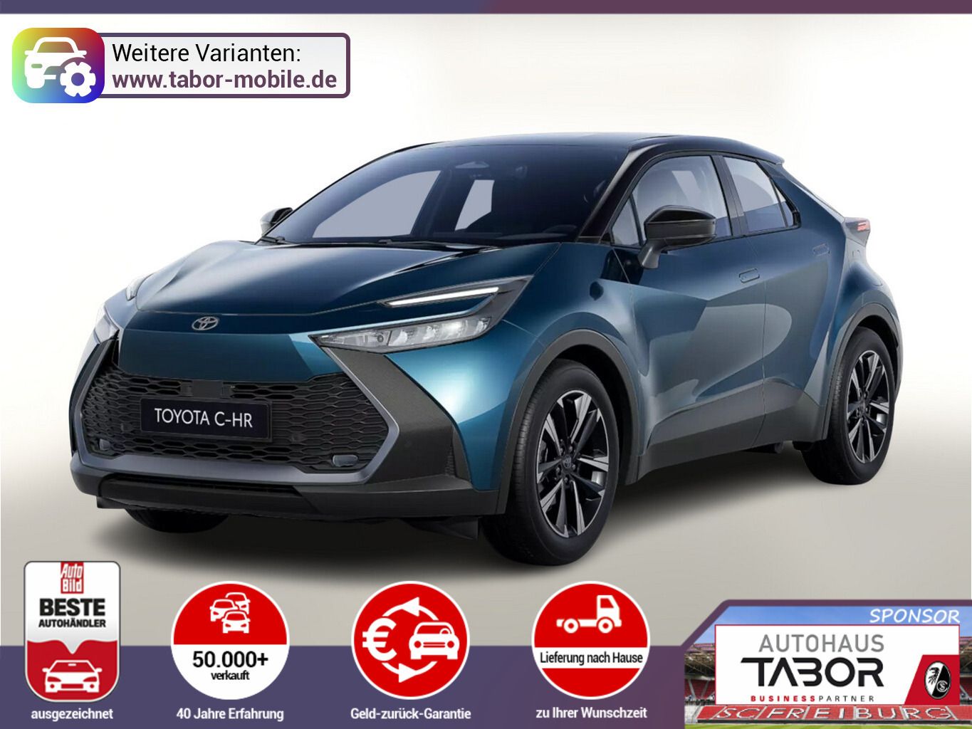 Toyota C-HR HEV Teamplayer Nav eHk SmarKey UVP-31%*