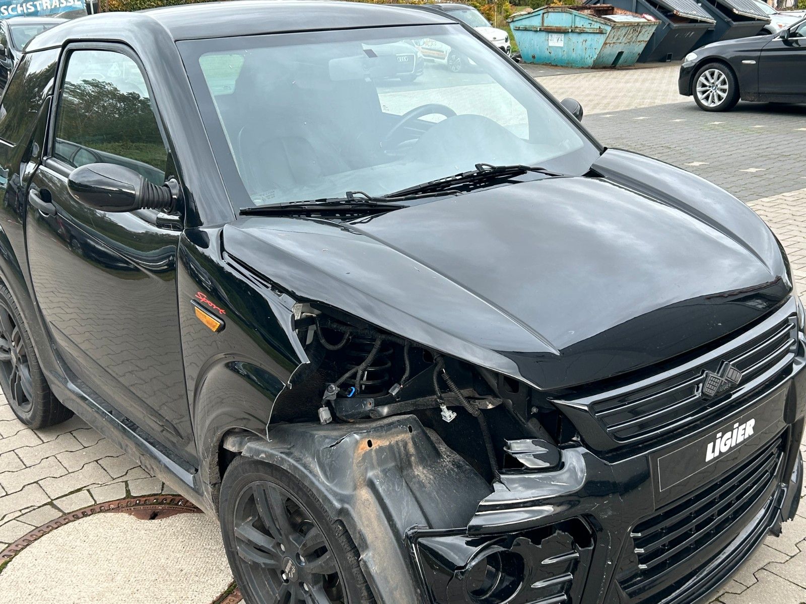 Fahrzeugabbildung Ligier JS 50 Sport Unfall