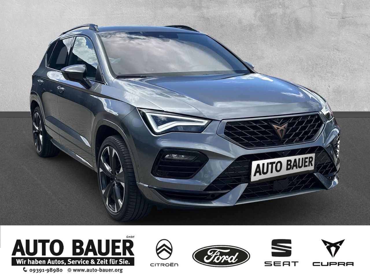 Fahrzeugabbildung CUPRA CUPRA Ateca 2.0 TSI 300PS*AHK-Beats*el-Heck* - mit KI generiert/bearbeitet
