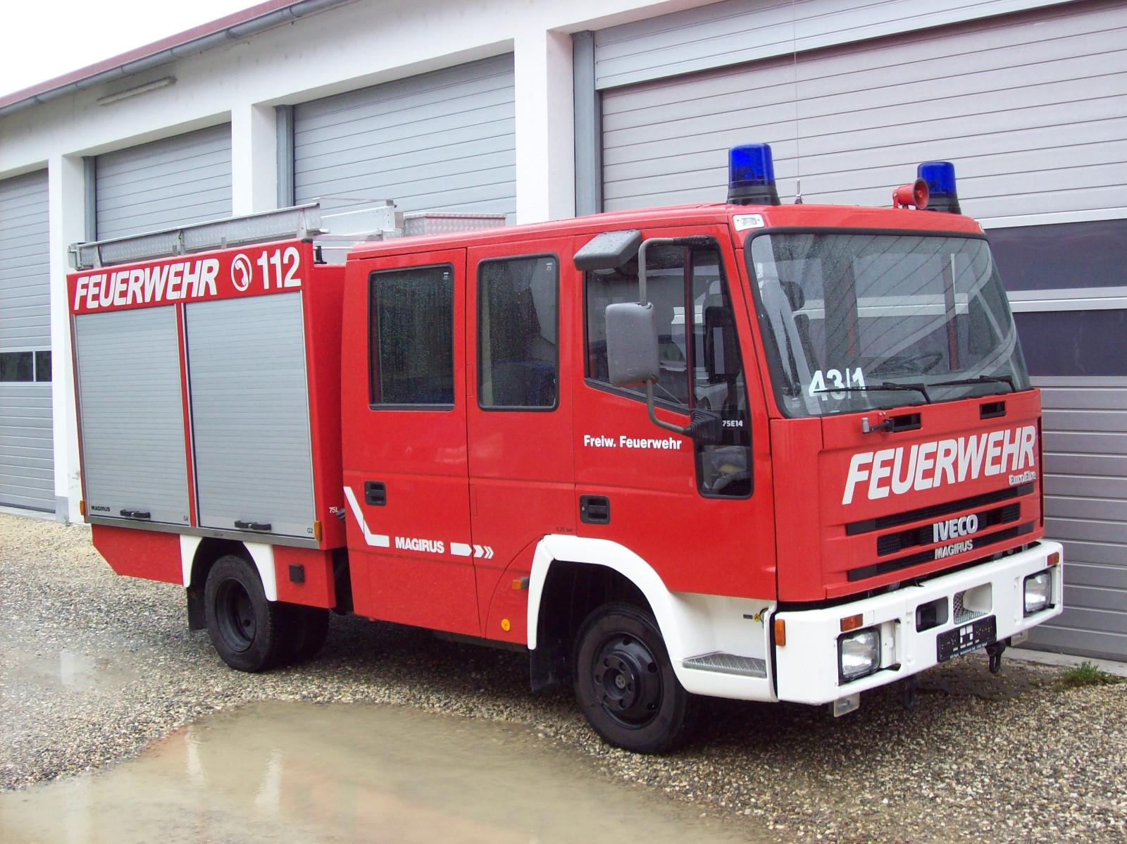 Iveco FF 75 E 14 Magirus Feuerwehrfahrzeug LF 8/6 LF 8