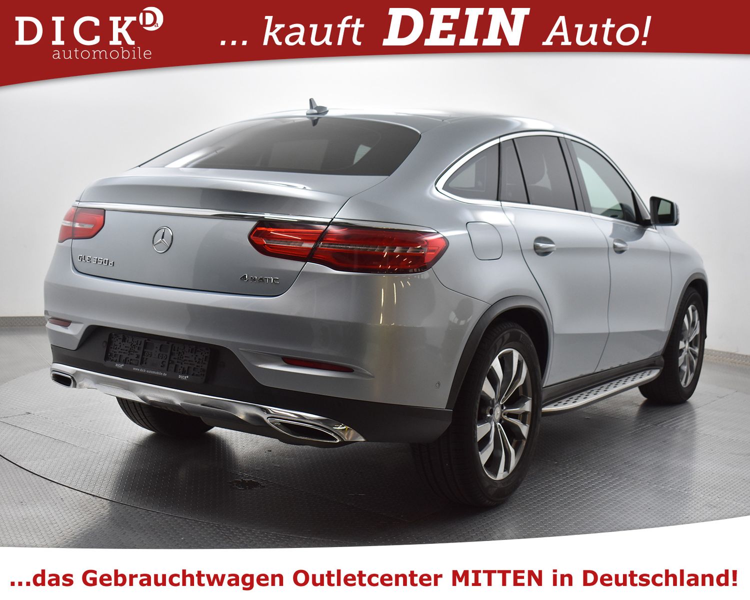 MERCEDES-BENZ GLE 350d Coupe 4Mat >LUFT+LEDER+SHZ+NAVI+LED+20" - Image 4
