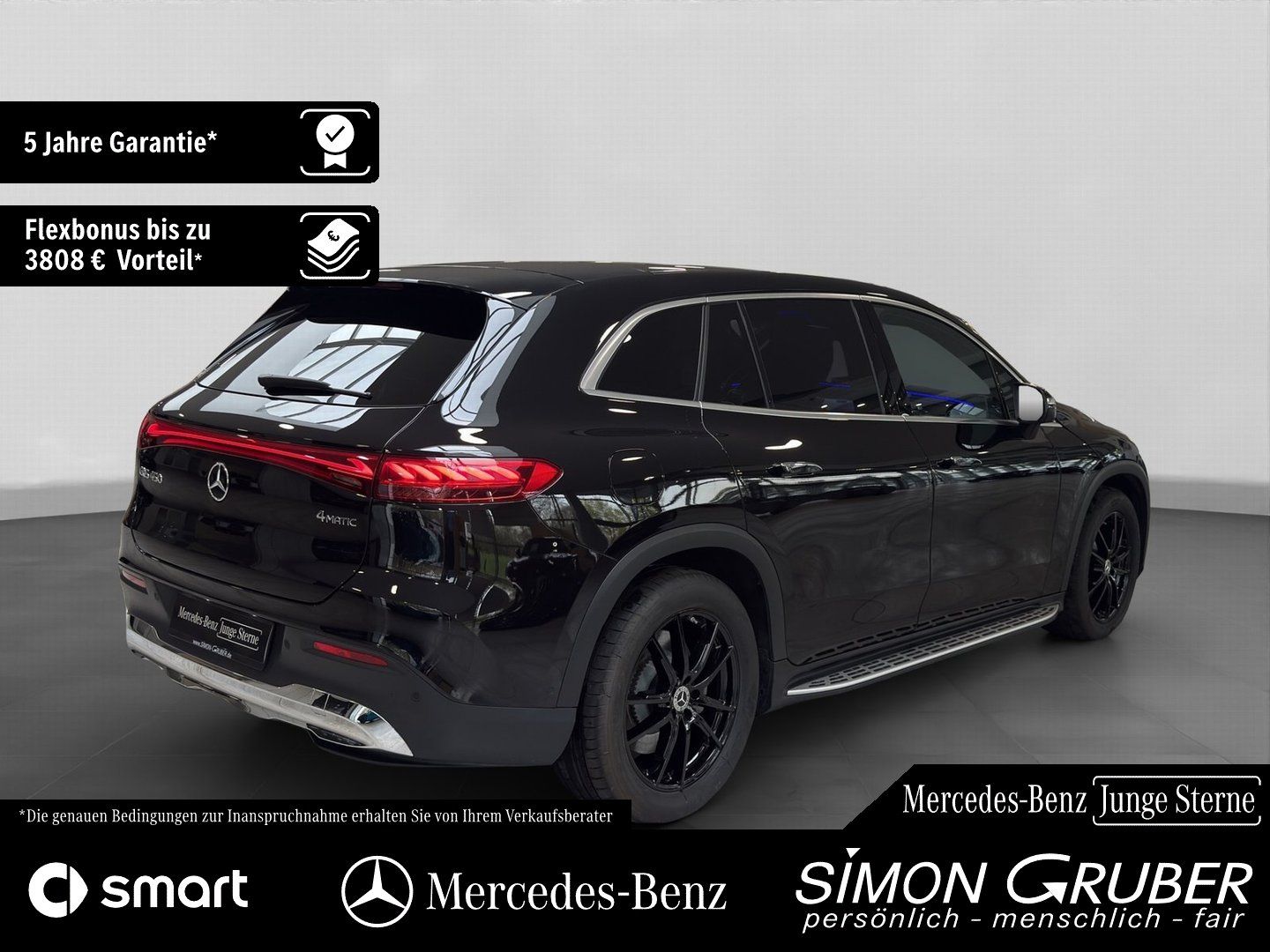 Fahrzeugabbildung Mercedes-Benz EQS 450 4M SUV Pano Hyper AHK Mod 2026 118kwh