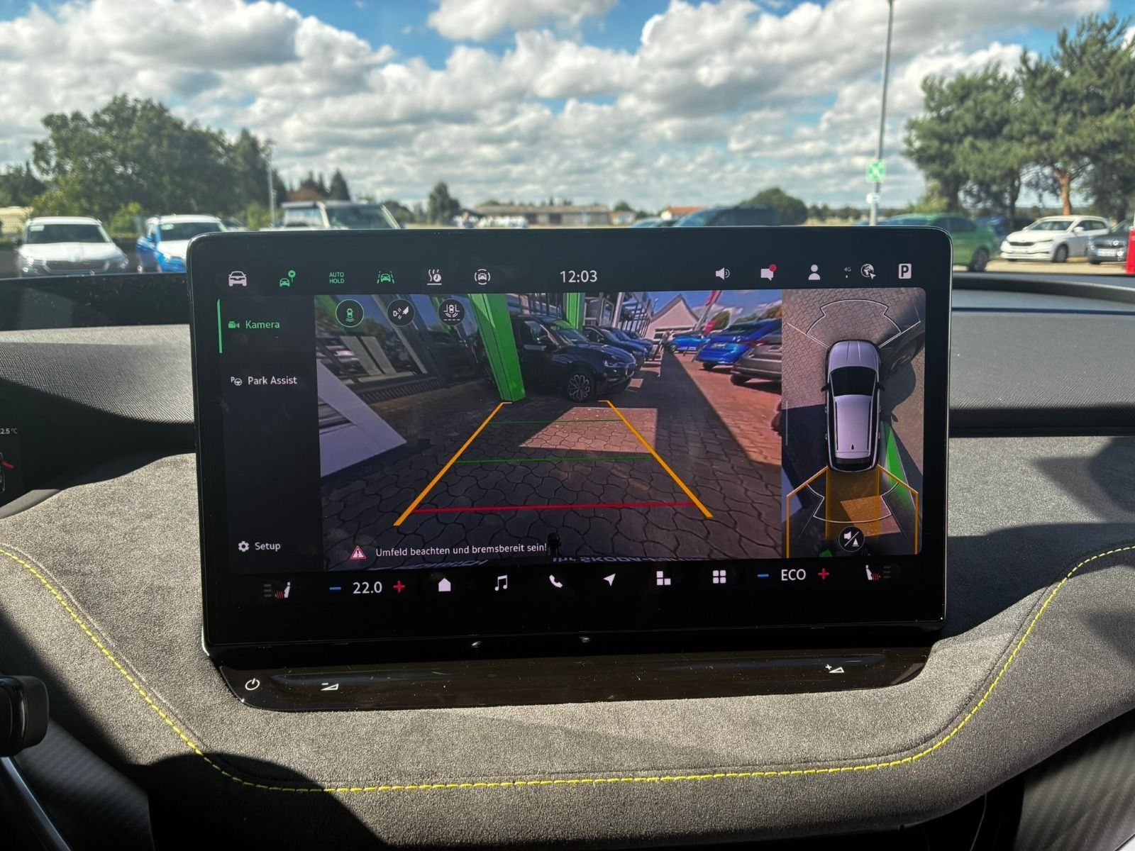 Fahrzeugabbildung SKODA Elroq RS 360°cam*AHK*21Zoll*Head-Up*Wärmepumpe