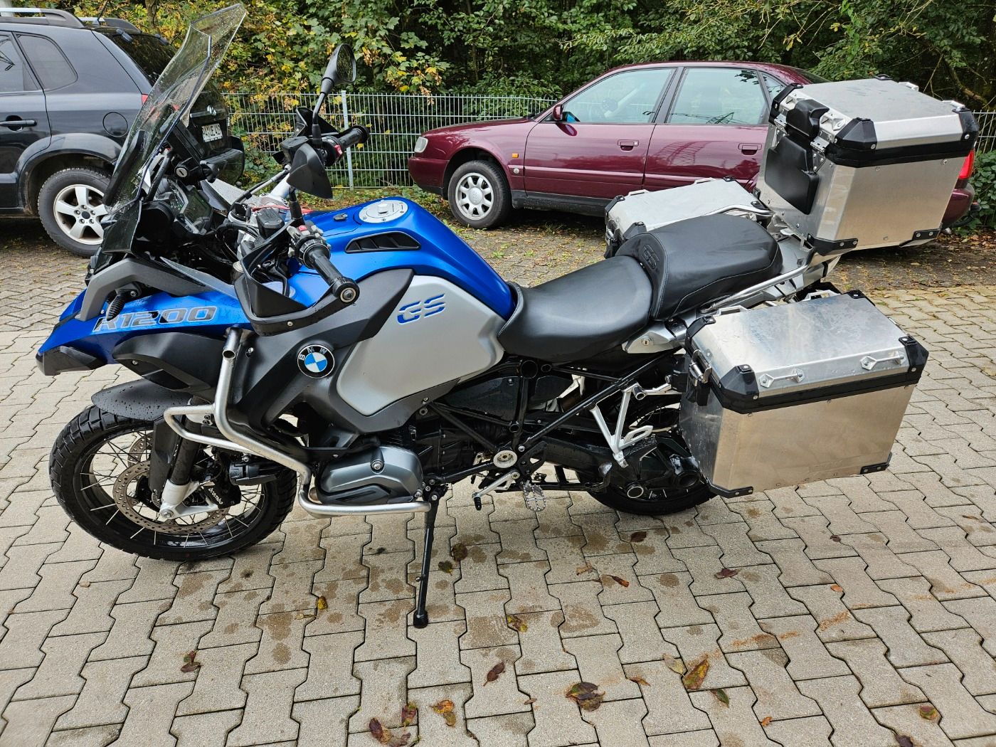 Fahrzeugabbildung BMW R 1200 GS Adventure 3 Pakete Aluminiumkoffer 2 J