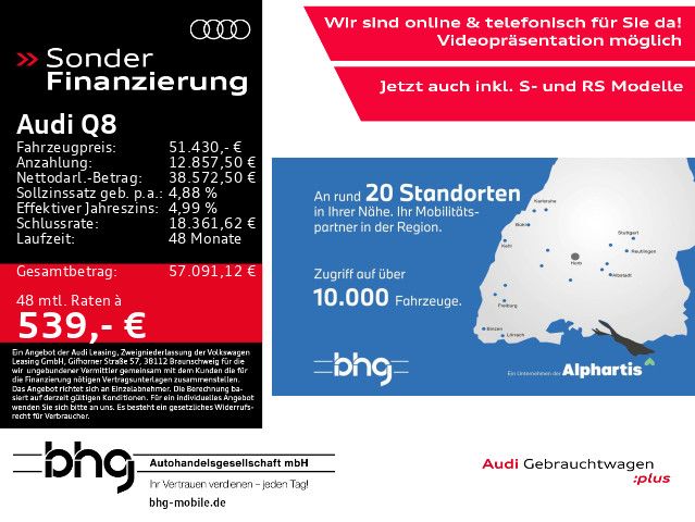 Audi Q8 Sportback S line 55 e-tron imagem 2