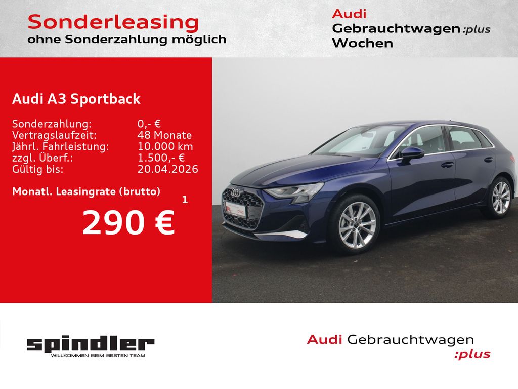 A3 Sportback advanced 35TDI S-tronic / MMI-Navi+