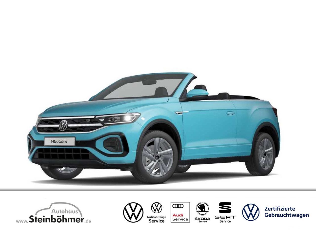 Volkswagen T-Roc Cabriolet R-Line 1.5TSI LED ACC BT MFLL 17