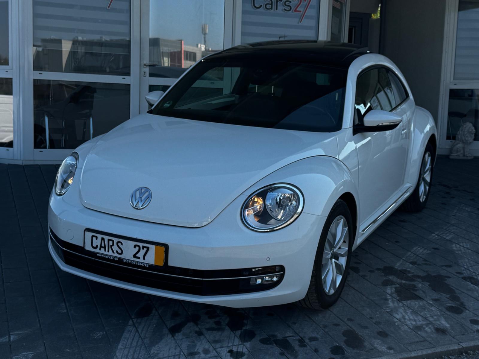 Volkswagen Beetle Lim. Design Pano Klima Scheckheft 1.Hand