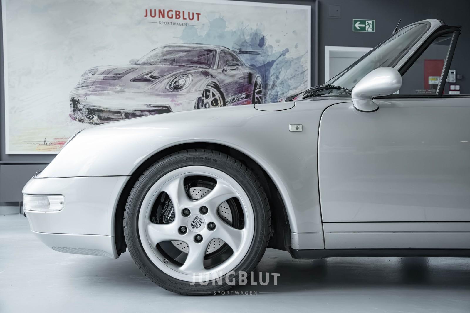 Porsche 993 Carrera Cabriolet, Tiptr. Deut. Auslieferung
