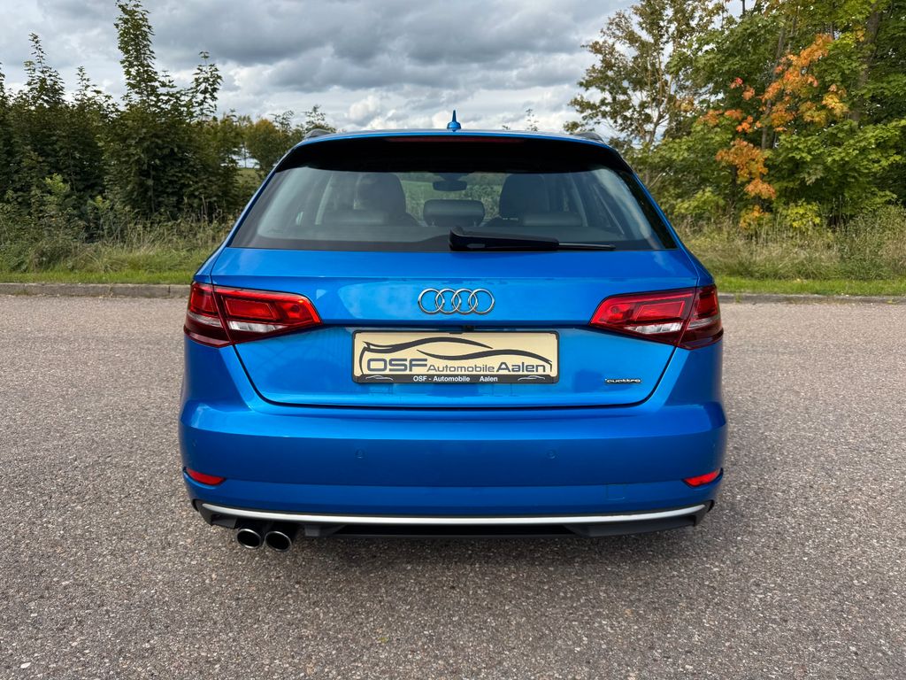 Audi A3 2.0 TFSI S tronic quattro,1Hand,ACC,RFK,Leder
