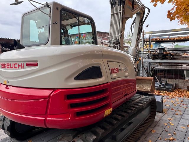 Takeuchi TB 290CV Verstellausleger, Powertil, HS08, Klima